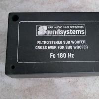 FILTRO CROSSOVER STEREO PER SUBWOOFER