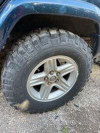 Ruote 225/70 R16 jeep mud fuori strada
