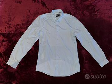 Antony Morato camicia slim fit soft touch azzurra