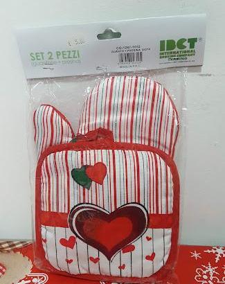 guantone e presina per la cucina