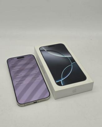IPHONE 16 PRO MAX BIANCO