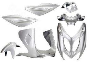 KIT CARENE GRIGIO METAL MBK NITRO YAMAHA AEROX