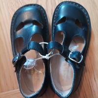 Scarpe bambino Gusella in pelle blu