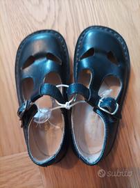 Scarpe bambino Gusella in pelle blu