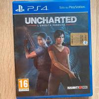 Uncharted l'eredità perduta PS4 nuovo
