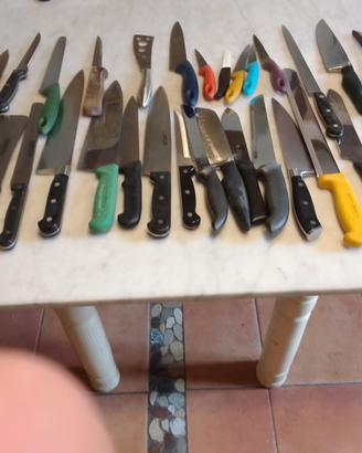 serie completa coltelli cucina