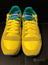 SAUCONY JAZZ 1044-534 GIALLO BLU YELLOW Mis. 38