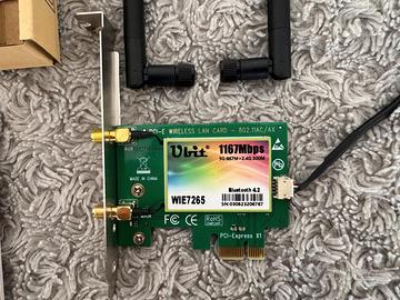 Scheda di Rete WiFi  1200Mbps con Bluetooth 4.2