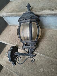 Lampada retrò da esterno