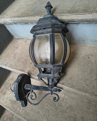 Lampada retrò da esterno