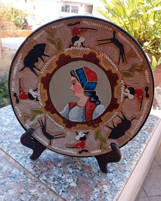 Piatto sardo vintage