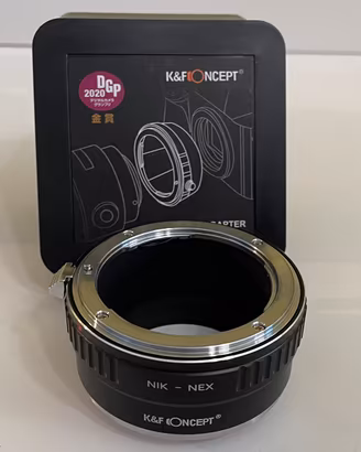 Adattatori Sony E per  Nikon Canon Olympus Leica