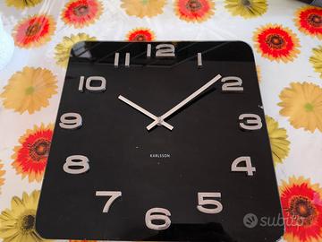 Orologio vetro grande da parete