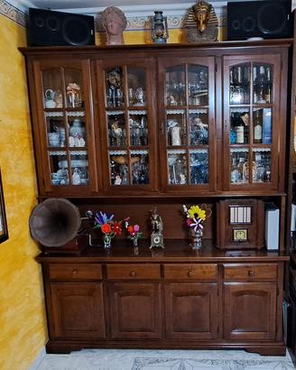 mobile vetrina arte povera.