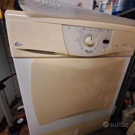 asciugatrice whirpool 6th sense 6kg