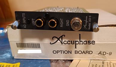 ACCUPHASE AD9 scheda fono