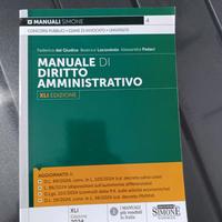 MANUALE DIRITTO AMMINISTRATIVO - SIMONE