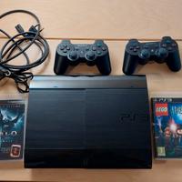 PS3 Super Slim 12GB + Due Controller + Due Giochi