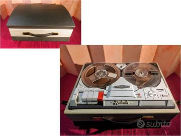 Registratore magnetofono a valvole anni 60 GBC Rob