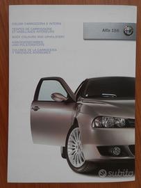 Alfa Romeo 156 - Colori Carrozzeria & Interni 2004