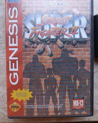 Super Street Fighter 2 - Sega Mega Drive Completo