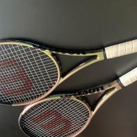 Coppia racchette da tennis wilson blade v8