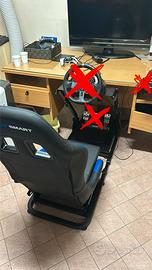 Postazione per simulatore di guida Console/PC