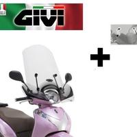 PARABREZZA GIVI 1125A + KIT ATTACCHI A1125A PER SC