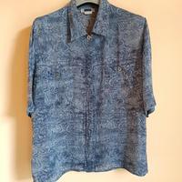 Camicia mezze maniche Krizia tg xl ? celeste blu