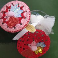 bomboniere fatte a mano all'uncinetto 