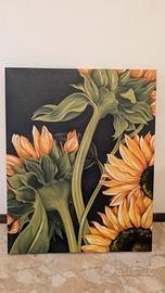 stampa su tela girasoli