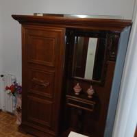 armadio ingresso con specchio 