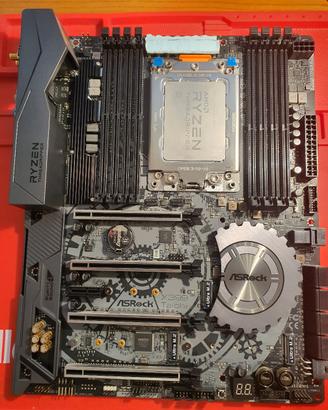 ASRock X399 Taichi + Threadripper 1950X+waterblock