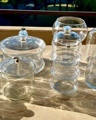 21 pz. / 20€ barattoli - caraffe - vasi in vetro 👇