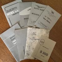 Libretti  istruzione e manutenzione moto d’epoca
