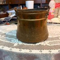 Antica pentola in rame rarita