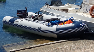 Gommone tender Selva 4,3m PVC alluminio motore opz