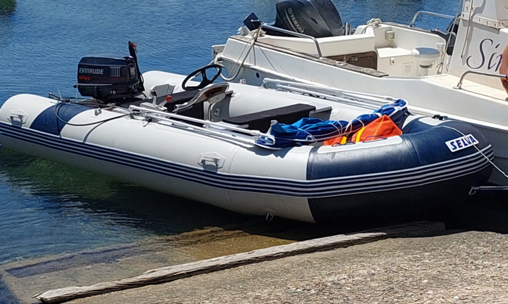 Gommone tender Selva 4,3m PVC alluminio motore opz