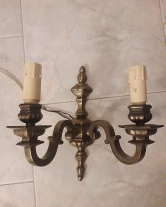Lampada applique vintage da parete