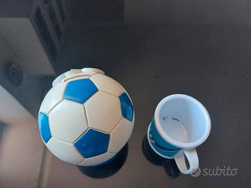 Salvadanaio e tazza Ssc Napoli originale - Collezionismo In vendita a Napoli