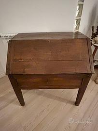 Scrittoio a ribalta XVII -XVIII sec