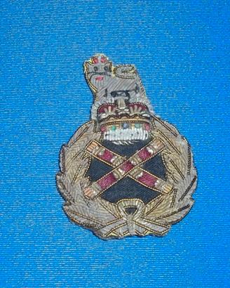 Post WW2 British Army Field Marshall Cap Badge
