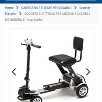 Scooter elettrico spider fdb05a