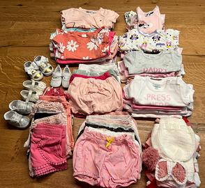 Abbigliamento estivo bambina 6-12 mesi