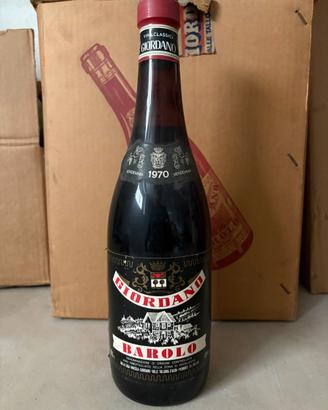 Vino Giordano Barolo 1970