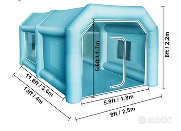 Set di Tenda Gonfiabile all'Aperto