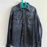 Camicia jeans western Roy Roger's vintage