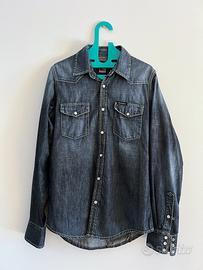 Camicia jeans western Roy Roger's vintage