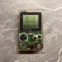 nintendo gameboy pocket trasparente funzionante
