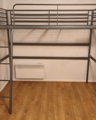 Letto a Soppalco IKEA SVARTA 90x200 Smontato